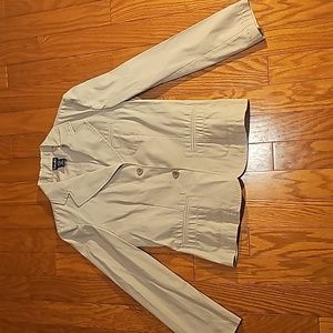 Womens RAFAELLA Suit Jacket. Khaki. Size 8.